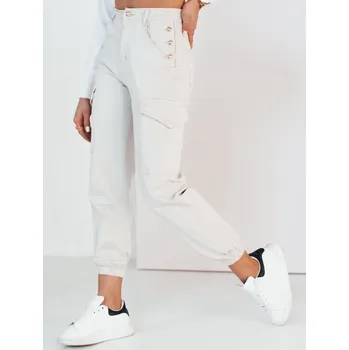 Dámské kalhoty Světle béžové cargo kalhoty RIMANS UY1935 Velikost: M