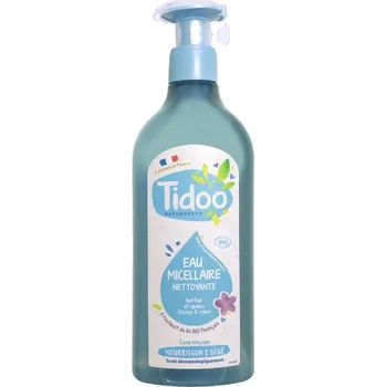 Micelární voda Tidoo Čisticí micelární voda s lněným extraktem a Aloe 500 ml