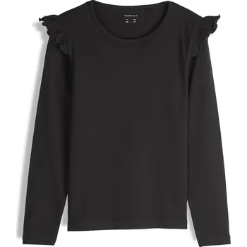 GATE Bavlněné tričko s volány 3Y 425-0128/89