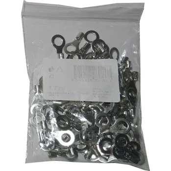 Síťový kabel Oko kabelové 8,4mm,kabel 0,5-1,5mm2 (RNB1,25-8), balení 100ks