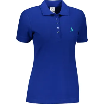 Dámské tričko Dámské premium triko s límečkem ALTISPORT ALW002210 KRÁLOVSKÁ MODRÁ M