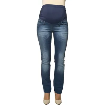Těhotenské džíny modré Denim Alosi Velikost: XS
