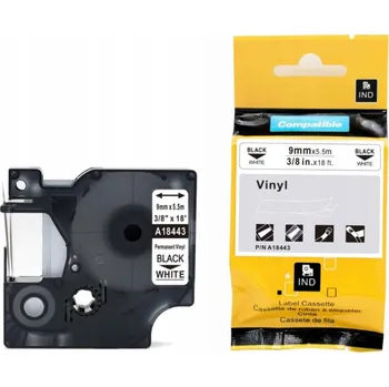 Pásek do tiskárny SMŠŤOVACÍ TRUBICE PRO DYMO RHINO 1805443 24mm BÍLÁ