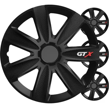 Disk Poklice GTX 14” černý karbon sada 4ks COLOR BOX