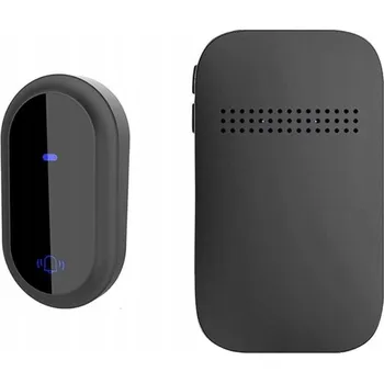 Domovní zvonek BEZDRÁTOVÝ ZVONEK KE DVEŘÍM/BRÁNCE VODĚODOLNÝ VELKÝ DOSAH 260M IP68