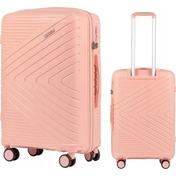 STŘEDNÍ KUFR TVRDÝ M 24" 63L POLYPROPYLEN ZÁMEK TSA WINGS Q181C