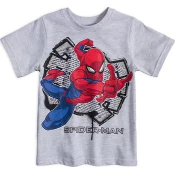 Chlapecké tričko MARVEL SPIDERMAN POWERFUL šedé Velikost: 128