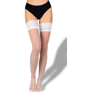 Dámské punčochy Glara Samodržící punčochy s krajkou 1054854