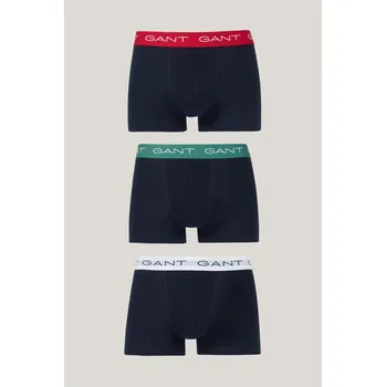 Boxerky SPODNÍ PRÁDLO GANT TRUNK 3-PACK WOODY GREEN