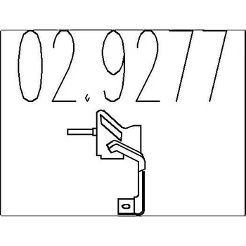 Výfukový systém Zarazka, tlumic vyfuku MTS 02.9277