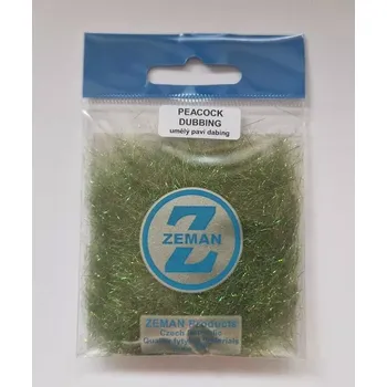 Zeman Peacock Dubbing Green