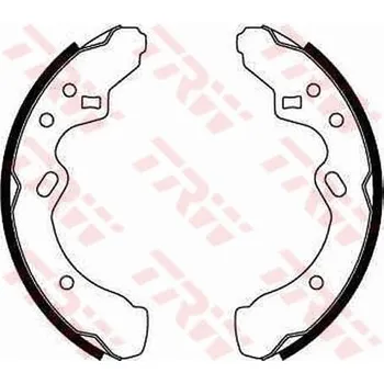 Brzdová čelist Sada brzdových čelistí TRW GS8288