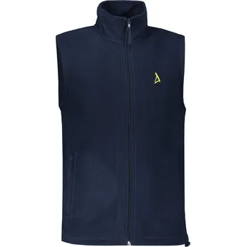 Pánská vesta Pánská fleecová vesta ALTISPORT ALM002518 NÁMOŘNÍ MODRÁ M