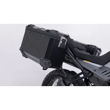 Zavazadlo na motocykl Kufry SW Motech TRAX ADV 45/45l na Moto Guzzi Stelvio (23-25) černé