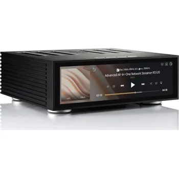 Hi-Fi Zesilovač HiFi ROSE RS520 Černá (All-in-one - D/A převodník + zesilovač + streamer)