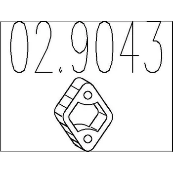 Auto-moto Zarazka, tlumic vyfuku MTS 02.9043