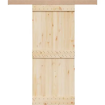 Tesařské kování vidaXL Sada příslušenství pro posuvné dveře 183 cm slitina hliníku [4009756]