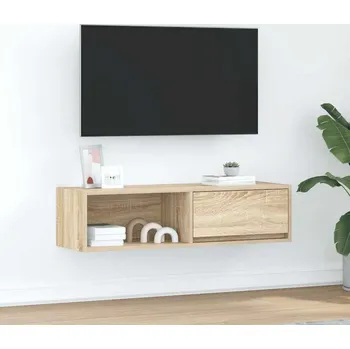 Televizní stolek vidaXL TV skříňka 100x31x25,5 cm kompozitní dřevo [861480] Barva: dub sonoma