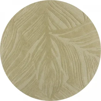 Koberec Kusový koberec Solace Lino Leaf Sage kruh - doprava zdarma