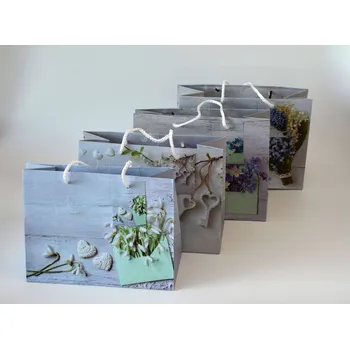 Dárková taška Dárková taška - KYTKY 23 x 18 x 10 cm B