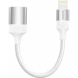 Adaptér OTG Swissten Lightning - USB-A 0,13 m bílý