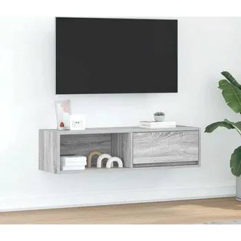 Nábytek vidaXL TV skříňka 100x31x25,5 cm kompozitní dřevo [861480] Barva: šedá sonoma