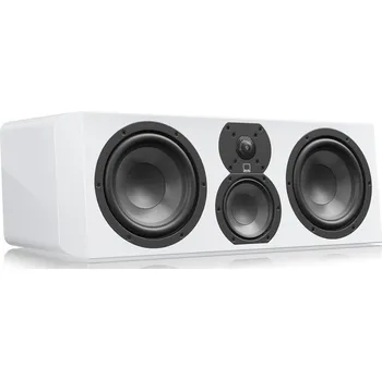 Audio SVS Ultra Evolution Center Piano white (Centrální reproduktor osazený 1" výškovým, 4,5" středovým a dvojící 6,5" basových měničů z kompozitu ze skelných vláken.)