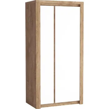 Šatní skříň Casarredo Šatní skříň 2D LABRO dub ribbeck/bílá lesk