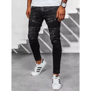 Pánské džíny Černé pánské džínové kalhoty UX3939 Velikost: 31