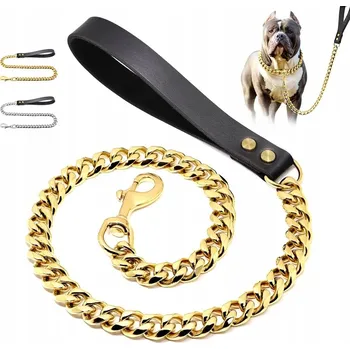 Vodítko pro psa Vodítko klasické LORRP řetězové 0,9 m