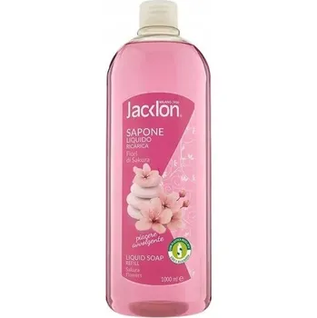 Mýdlo TEKUTÉ MÝDLO S VŮNÍ SAKURY 1000 ml JACKLON - DOPLŇOVACÍ BALENÍ