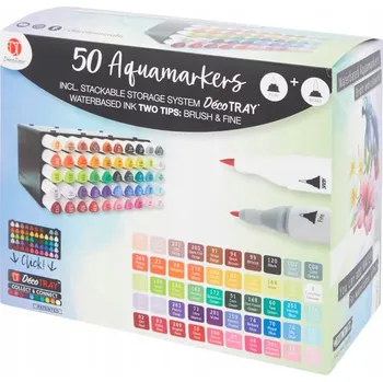 Oboustranné fixy Fixy DecoTime 50 ks