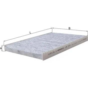 Kabinový filtr Filtr, vzduch v interiéru KNECHT LAK 1574