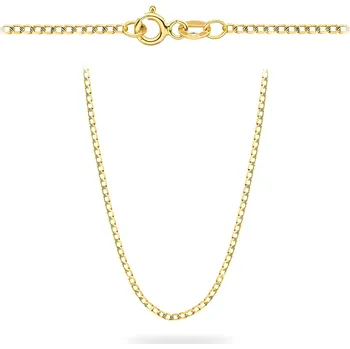 Hodinky Řetěz Bonore Délka 50 cm- Šířka 1 mm - Zlato 585- Typ Pancerka 147661