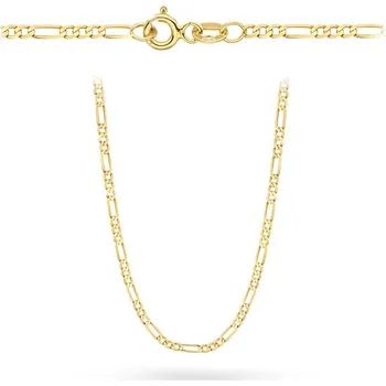 Hodinky Řetěz Bonore Délka 50 cm - Zlato 585- Typ Figaro 174407