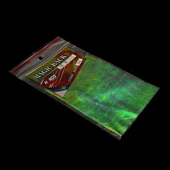 Umělá nástraha HENDS MAGIC BACK - OLIVOVÁ S IRISE EFEKTEM MAB342