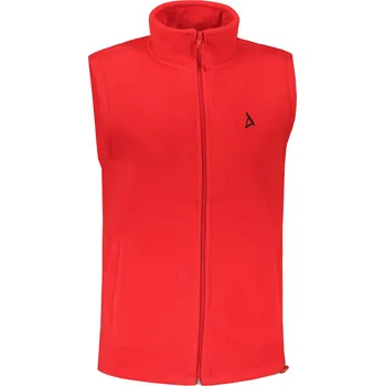 Dámská vesta Dámská fleecová vesta ALTISPORT ALW002518 ČERVENÁ XL