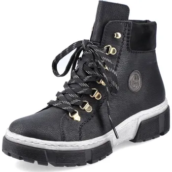 Dámské kozačky Rieker X8633-01 W2 černá