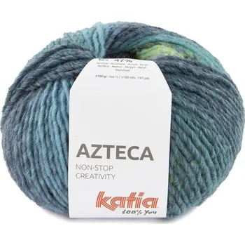 Příze Katia Azteca 7886 Green/Blue-Green Pletací příze