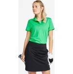 INESIS Dámské golfové polo s krátkým rukávem WW500 XS ZELENÁ