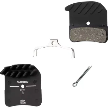 Brzda na kolo SHIMANO destičky brzd SH H03A polymer s pružinou +chladič