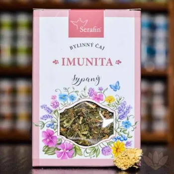 Čaj Serafin – byliny s.r.o. Imunita - bylinný čaj sypaný 50g – osobní odběr v Pardubicích a Jihlavě