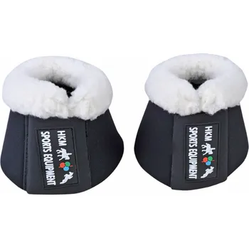 Jezdectví Zvony HKM Comfort s beránkem Hnědá S