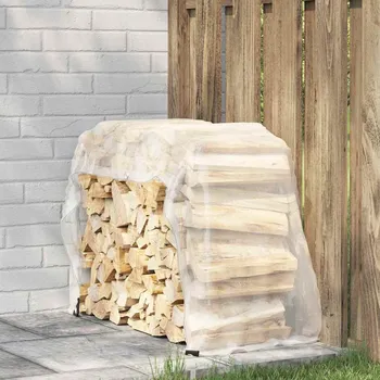 Krycí plachta vidaXL Čirá plachta s oky 1x2 m polyethylen [4018495]