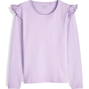 Dívčí oblečení GATE Bavlněné tričko s volány 7Y 425-0128/680