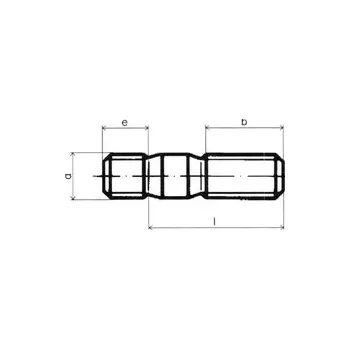 Šroub šroub závrtný nerez A2 M20 40 mm