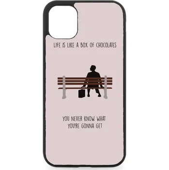 Náhradní kryt pro mobilní telefon Kryt na mobil Samsung LIFE IS LIKE A BOX OF CHOCOLATE Samsung: S25
