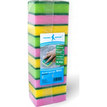 Mycí prostředek KUCHYŇSKÁ MYČKA MIDI HOUBIČKY NA MYTÍ NÁDOBÍ 10 KS PETER SPACE