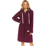 Fuchsiový dámský župan s kapucí Doctor Nap Velikost: S