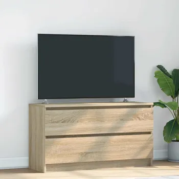 Televizní stolek vidaXL TV skříňka 100x35x54 cm kompozitní dřevo [861808] Barva: dub sonoma